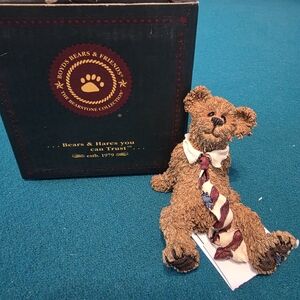 Boyds Bears & Friends Figurine with Tie